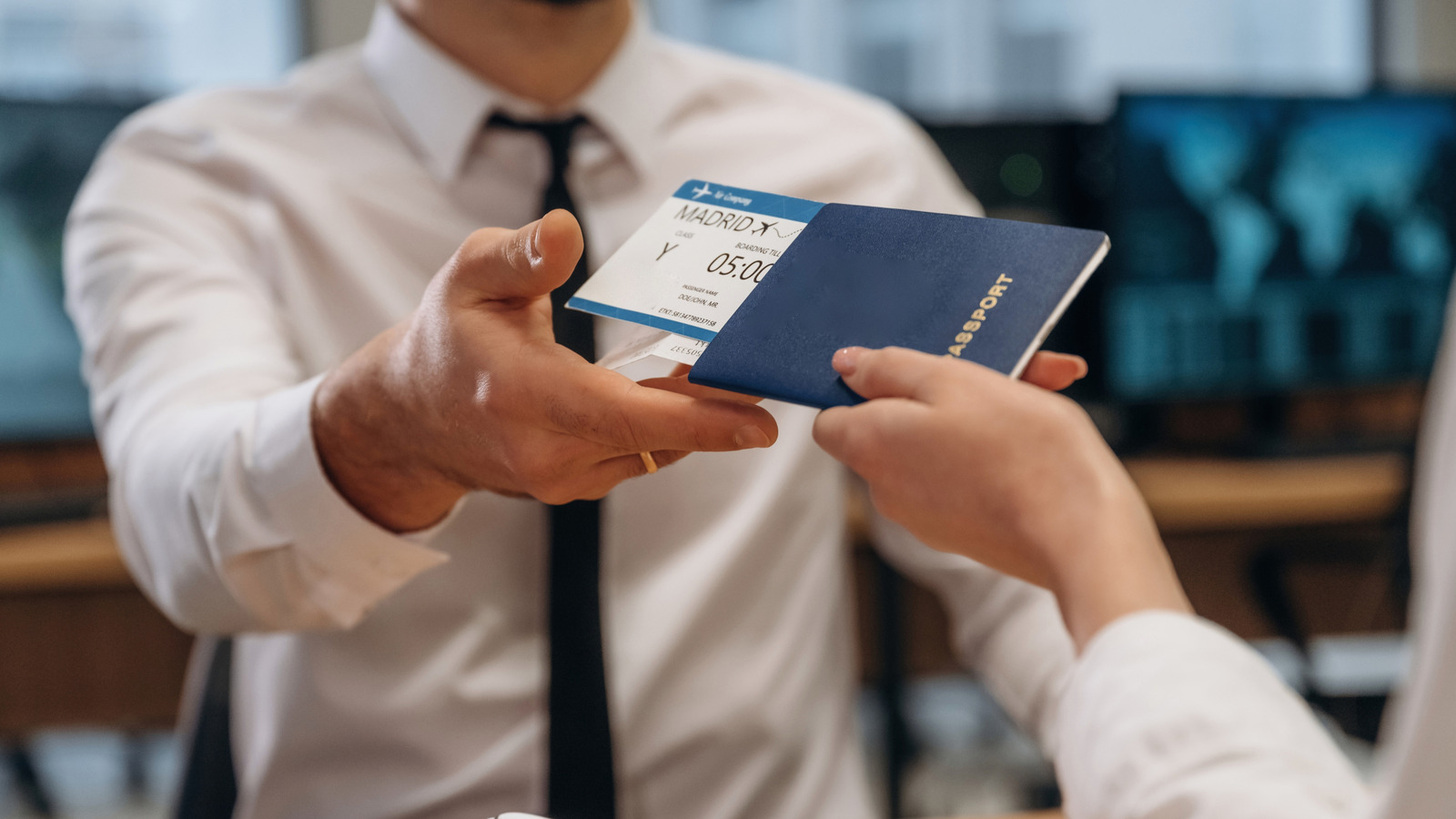 The Unfortunate Three-Letter Code You Never Want To Find On Your Boarding Pass

