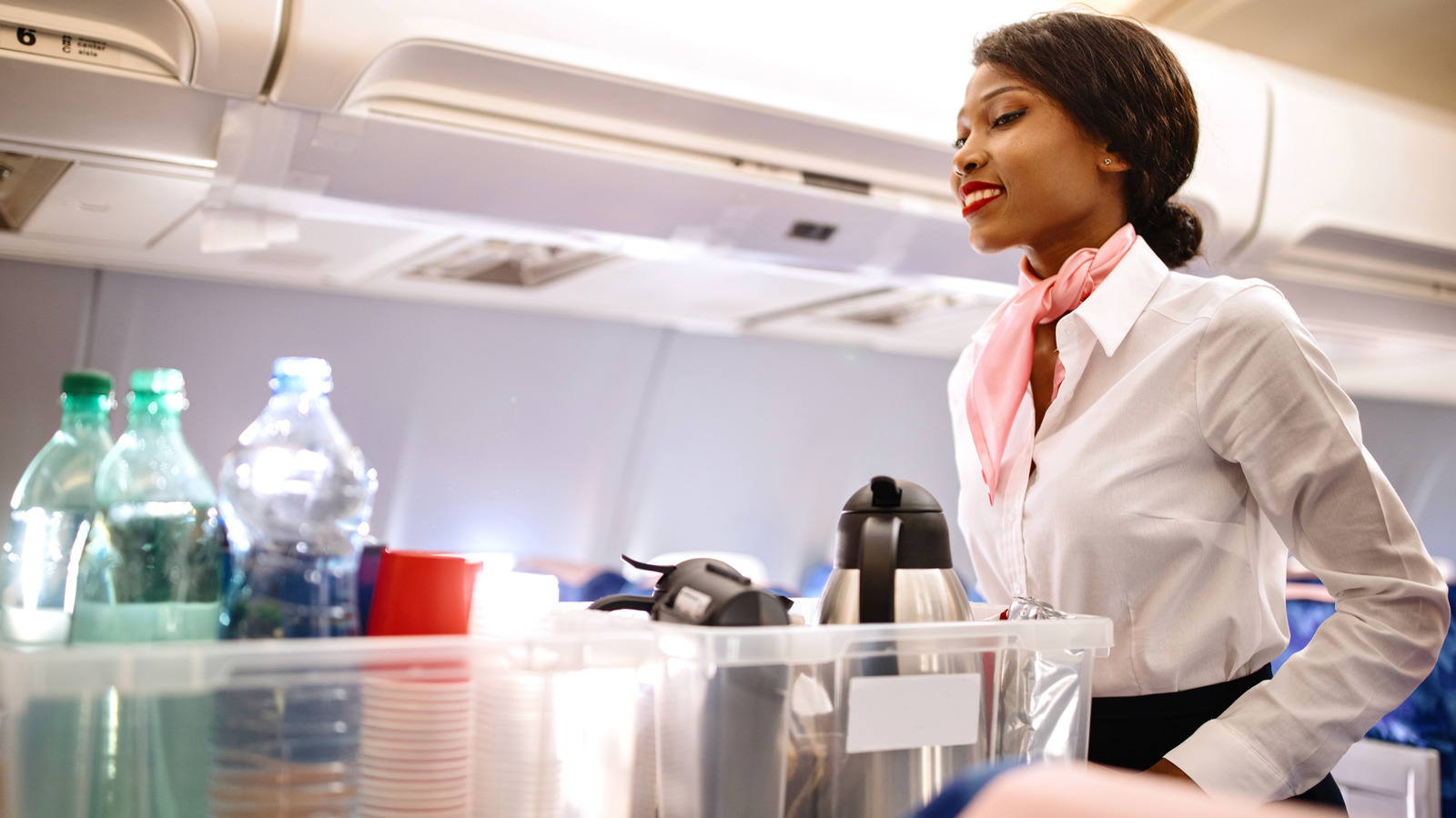 The Beverage Ordering Pet Peeve That Drives Flight Attendants Up The Wall

