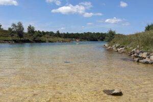 Wisconsins tiefster Binnensee: Sandstrand und kristallklares Wasser zum Schwimmen
