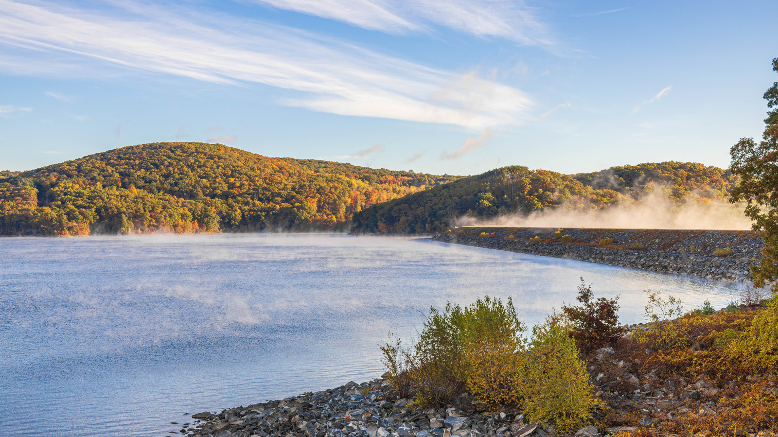 Massachusetts' Deepest Inland Lake Is A Crystal-Clear Fishing Paradise 2 Hours From Boston

