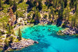 Geheimer Tahoe-Strand: Abgelegenes Schwimmen mit malerischer Aussicht