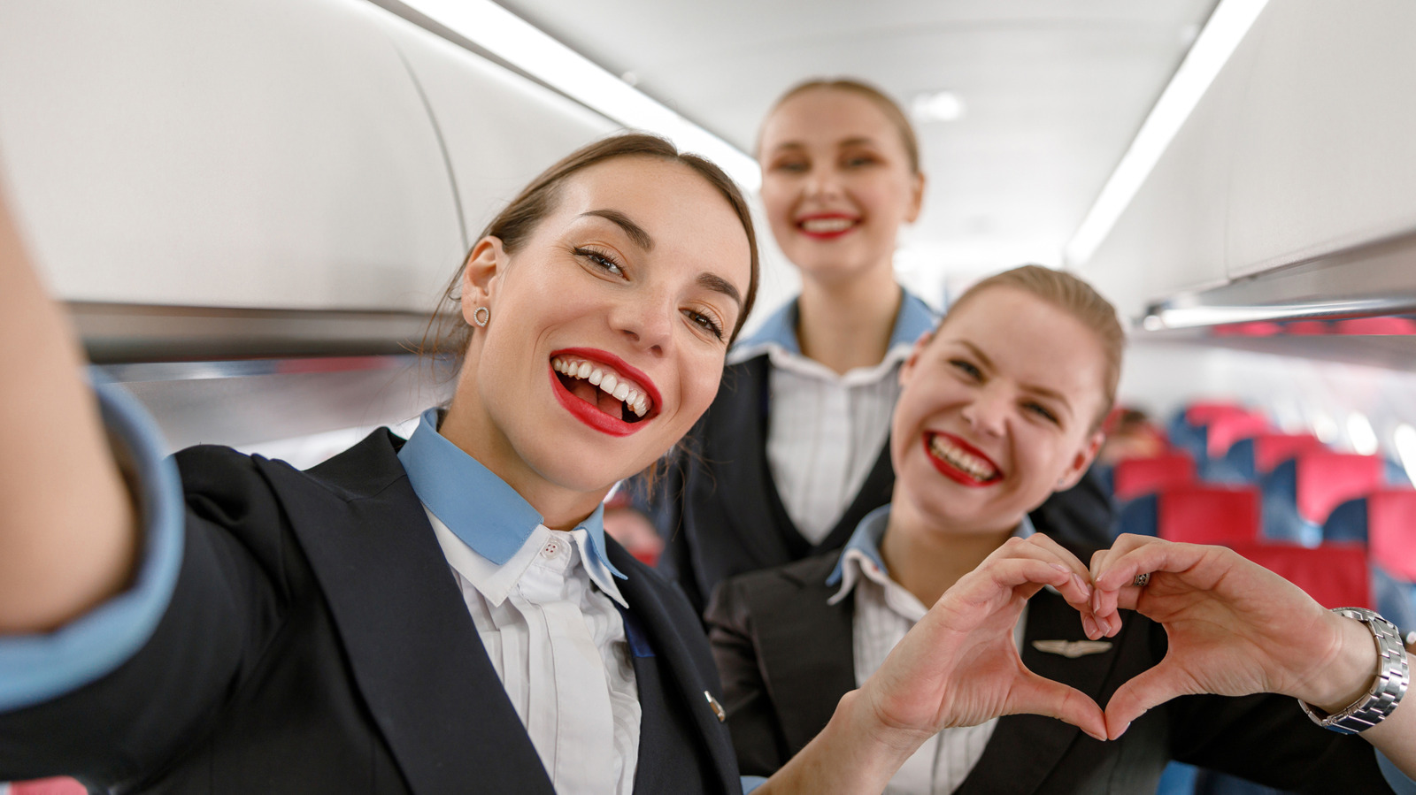 The Flattering Flight Attendant Code Word You'd Be Happy To Hear

