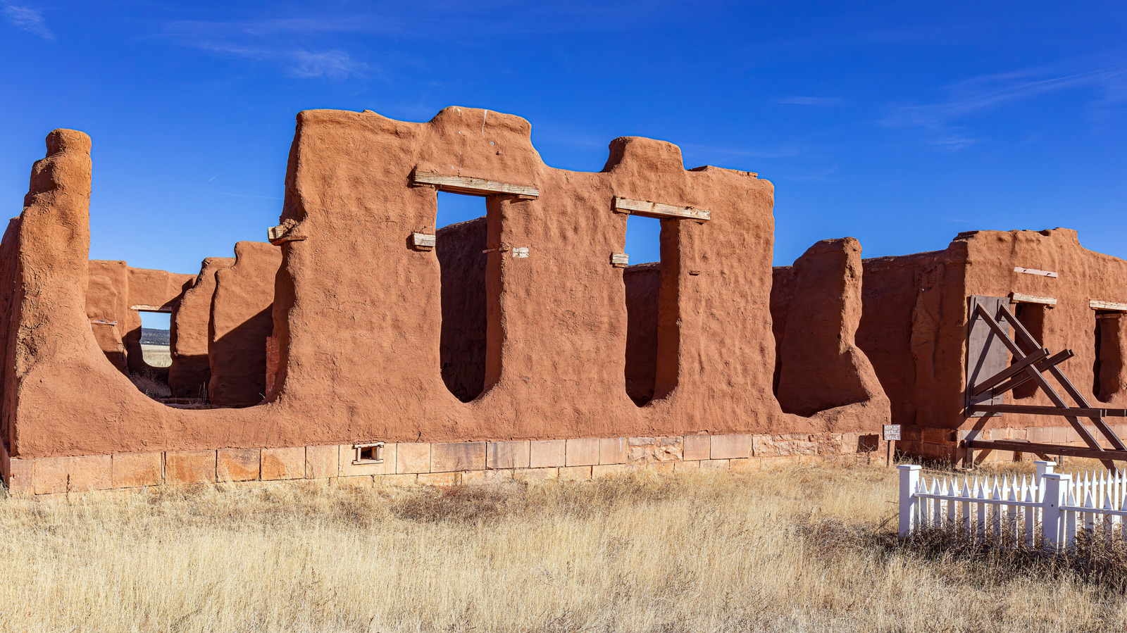 New Mexico's Former Army Base Is Now A Vast National Monument With 1800s Frontier Adobe Ruins

