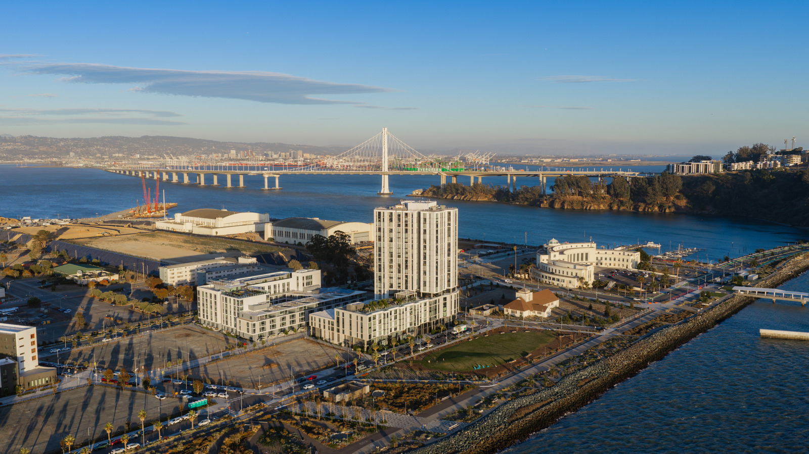 California's Former Navy Base Is Now A Vibrant Island With Waterfront Parks, Trails, & Restaurants

