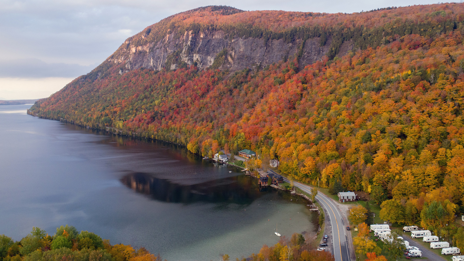 Vermont's Deepest Inland Lake Boasts Sandy Beaches And Pristine Water For Swimming

